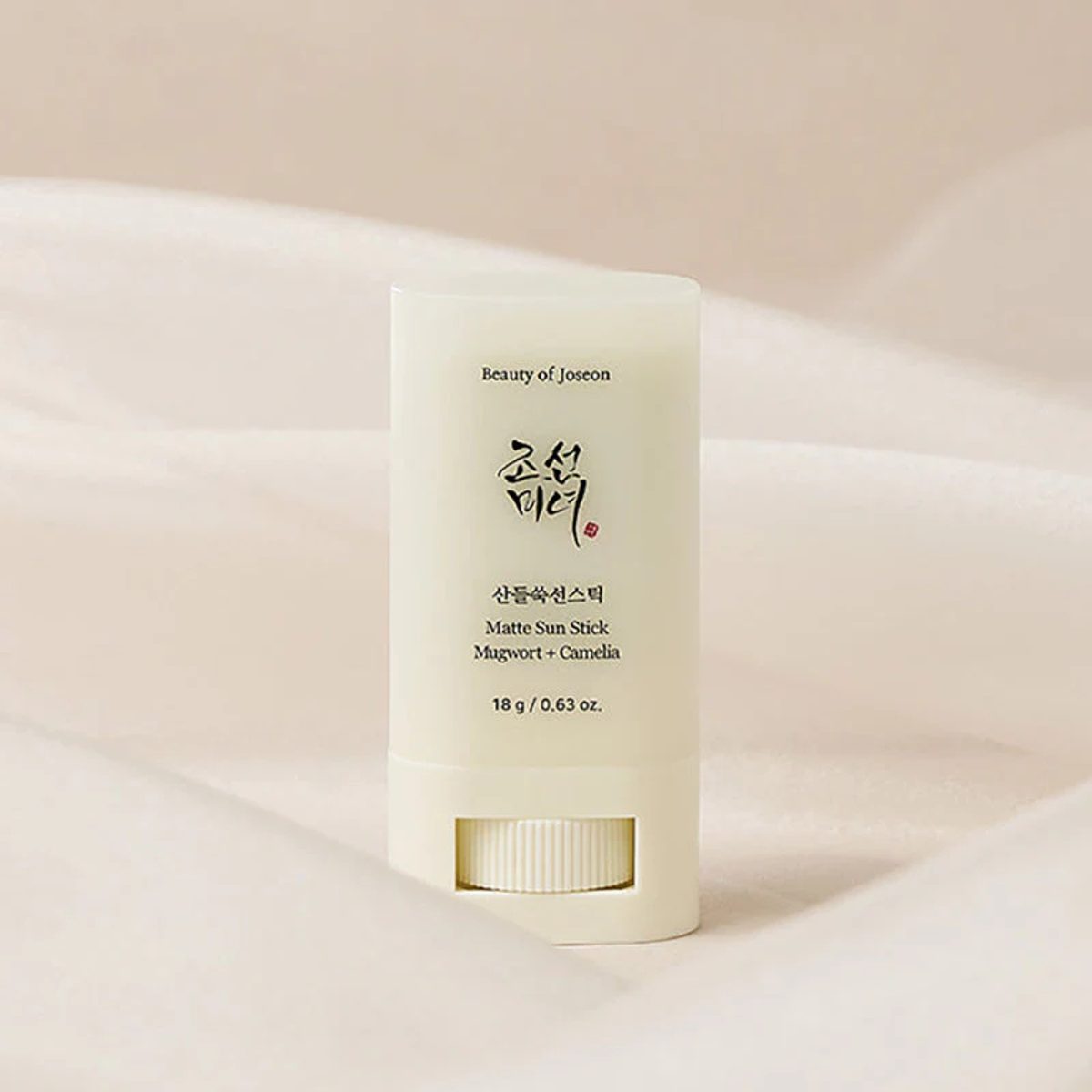 beauty of joseon stick solaire mat SPF50 Mugwort Camelia cosmétique coréen tahiti