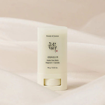 beauty of joseon stick solaire mat SPF50 Mugwort Camelia cosmétique coréen tahiti