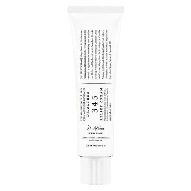 345 relief cream Dr Altea cosmétique coréenne tahiti