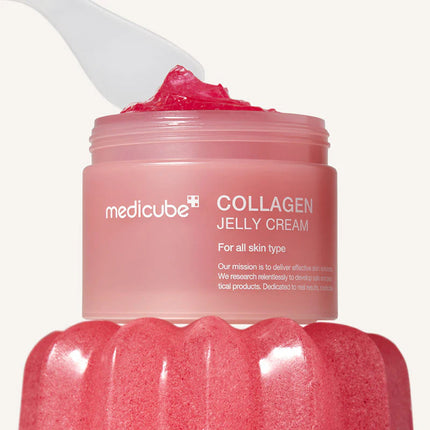 Medicube collagen jelly cream crème collagene tahiti cosmétique coréen