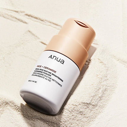 Rice Enzyme Brightening Cleansing Powder Anua – cosmétique coréen Tahiti
