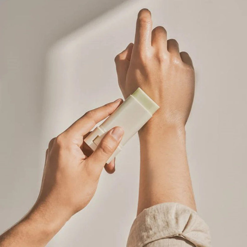 beauty of joseon stick solaire mat SPF50 Mugwort Camelia cosmétique coréen tahiti