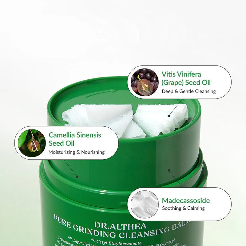 Cleanser Grinding Balm Dr Althea cosmétique coréen Tahiti – baume nettoyant visage