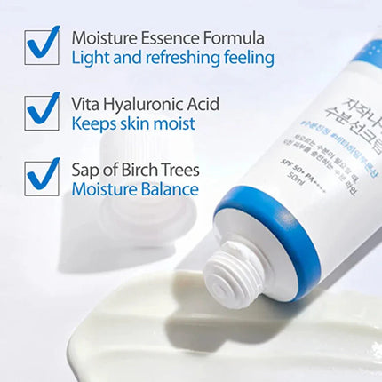 crème solaire Round lab birch juice protection 50 cosmétique coréen tahiti