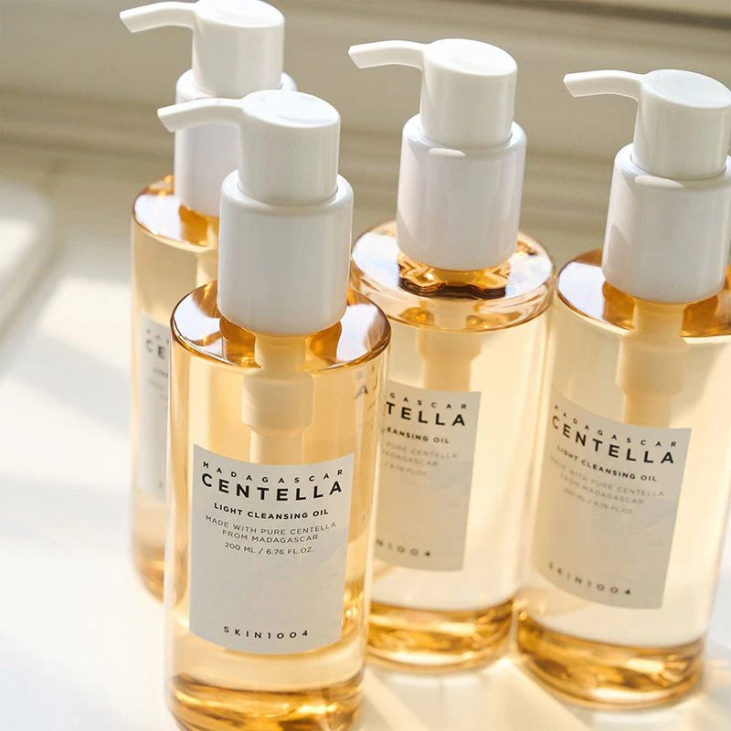 Huile nettoyante Madagascar Centella SKIN1004 – cosmétique coréen Tahiti