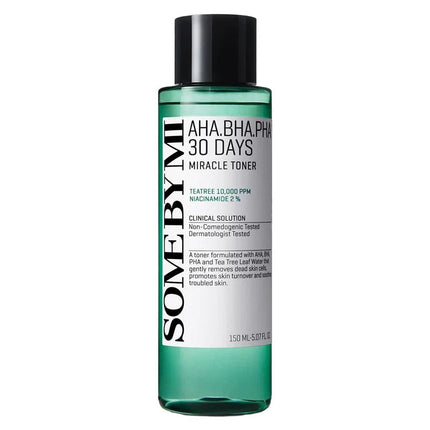 Miracle Toner Some ByMi AHA BHA PHA 30 DAYS cosmétique coréenne tahiti